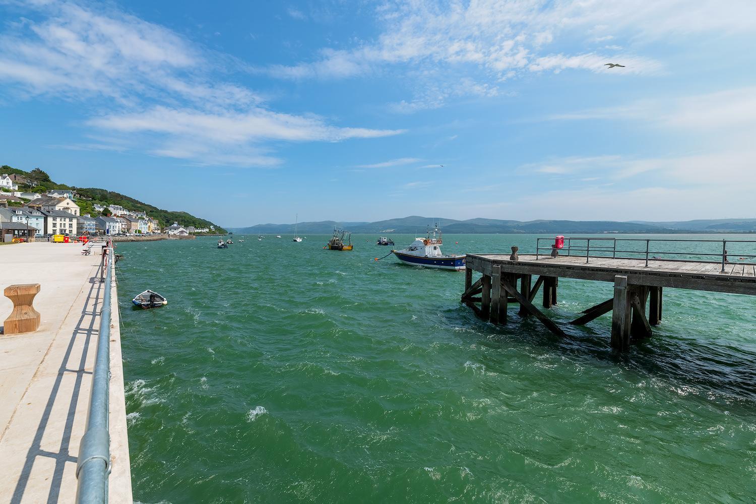 Ground Floor Sea View Apartment Aberdyfi Kültér fotó